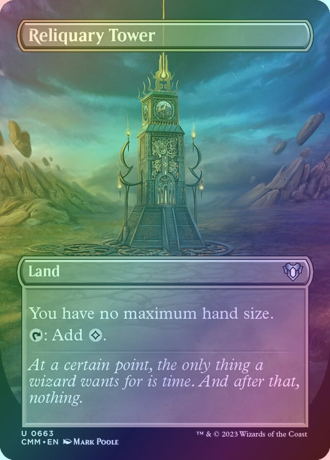 Reliquary Tower (CMM) (663) / Borderless / Foil