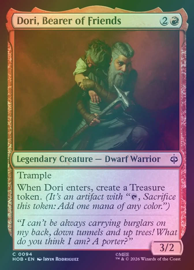 Dori, Bearer of Friends (HOB) (94) / Foil