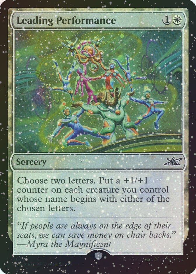 Leading Performance (UNF) (304) / Galaxy Foil