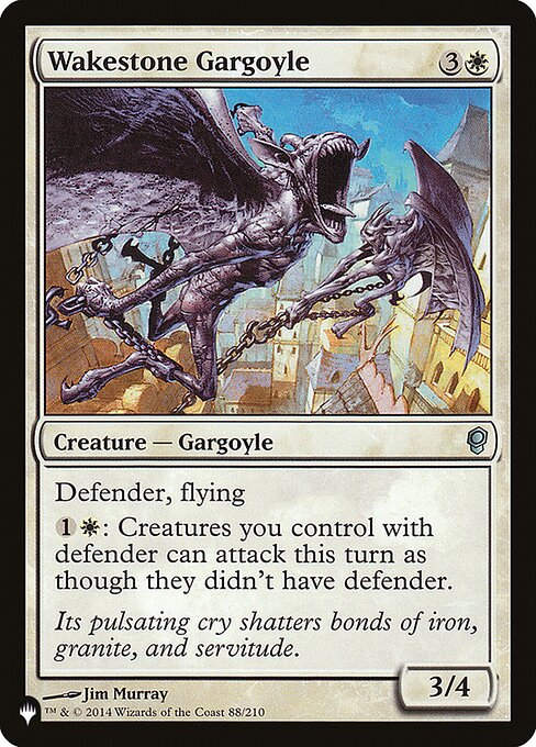 Wakestone Gargoyle (PLST) (CNS-88)