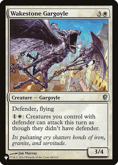 Wakestone Gargoyle (PLST) (CNS-88)