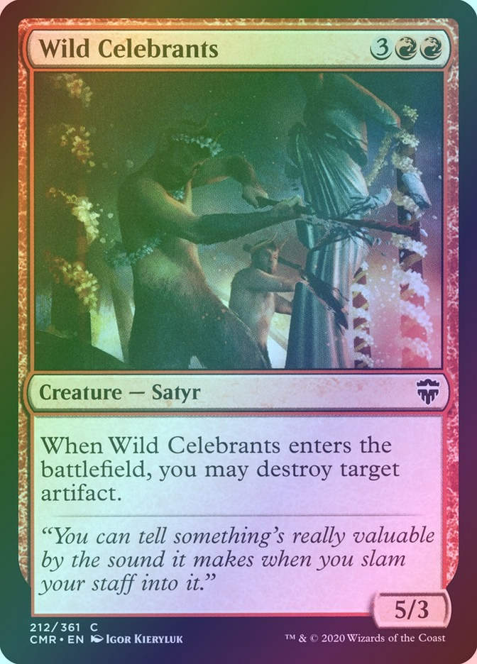 Wild Celebrants (CMR) (212) / Foil