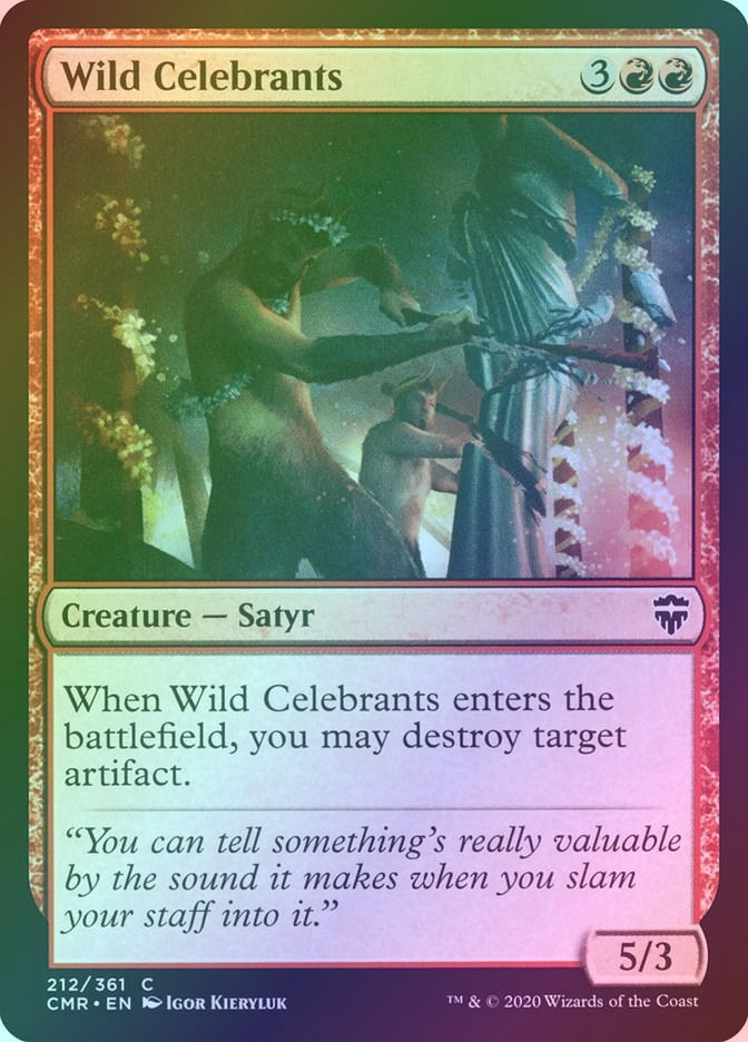 Wild Celebrants (CMR) (212) / Foil