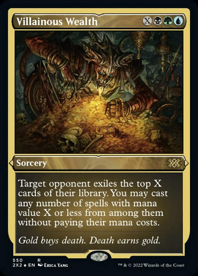 Villainous Wealth (2X2) / Etched Foil
