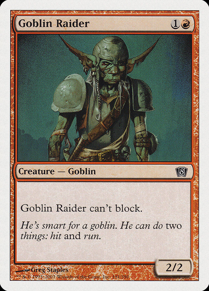 Goblin Raider (8ED) (191)
