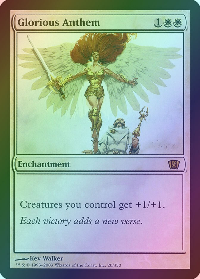 Glorious Anthem (8ED) (20★) / Foil