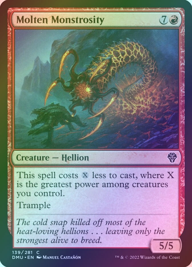 Molten Monstrosity (DMU) (139) / Foil