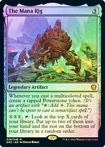 The Mana Rig (DMC) / Set Booster Foil