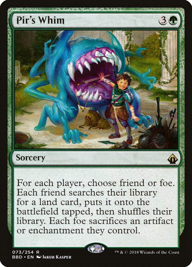 Pir's Whim (BBD) (73) / Foil