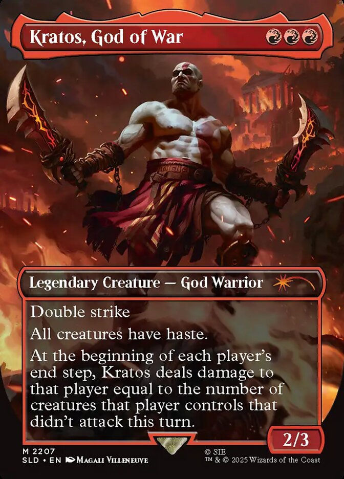 Kratos, God of War (SLD) (2207) / Borderless