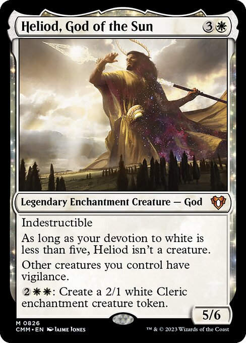 Heliod, God of the Sun (cmm) (Commander Deck)