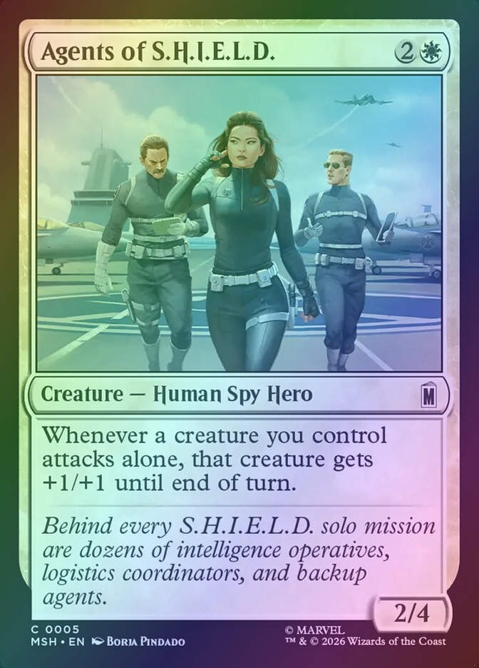 Agents of S.H.I.E.L.D. (MSH) (5) / Foil