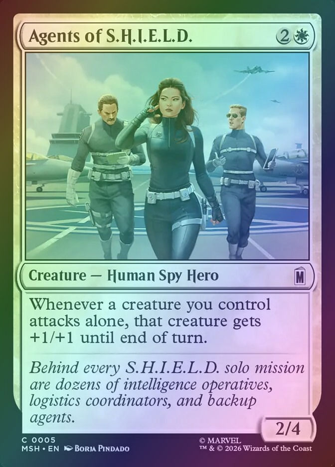 Agents of S.H.I.E.L.D. (MSH) (5) / Foil
