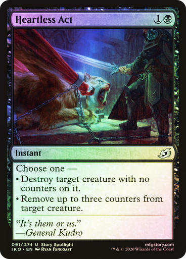 Heartless Act (IKO) (91) / Foil