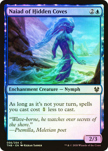 Naiad of Hidden Coves (THB) (56) / Foil