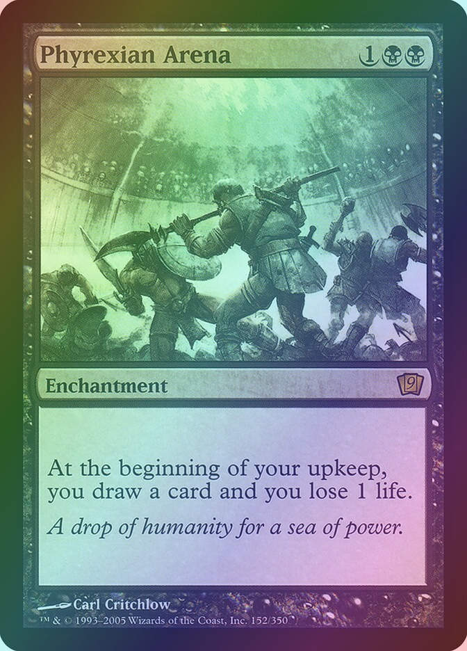 Phyrexian Arena (9ED) (152★) / Foil