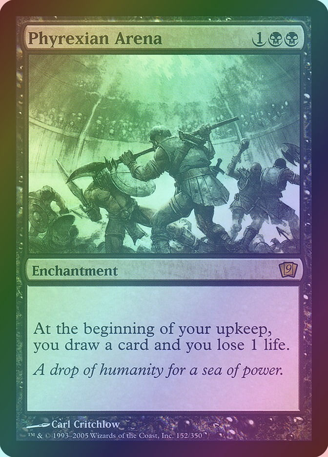 Phyrexian Arena (9ED) (152★) / Foil