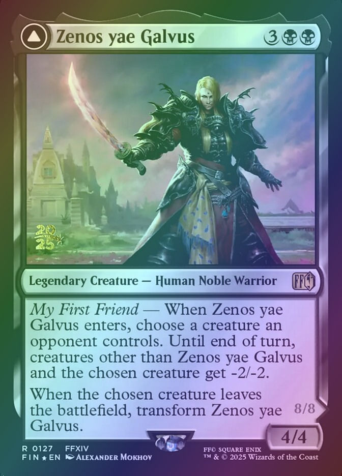 Zenos yae Galvus // Shinryu, Transcendent Rival (PFIN) (127s) / Foil — cara 1 de 2