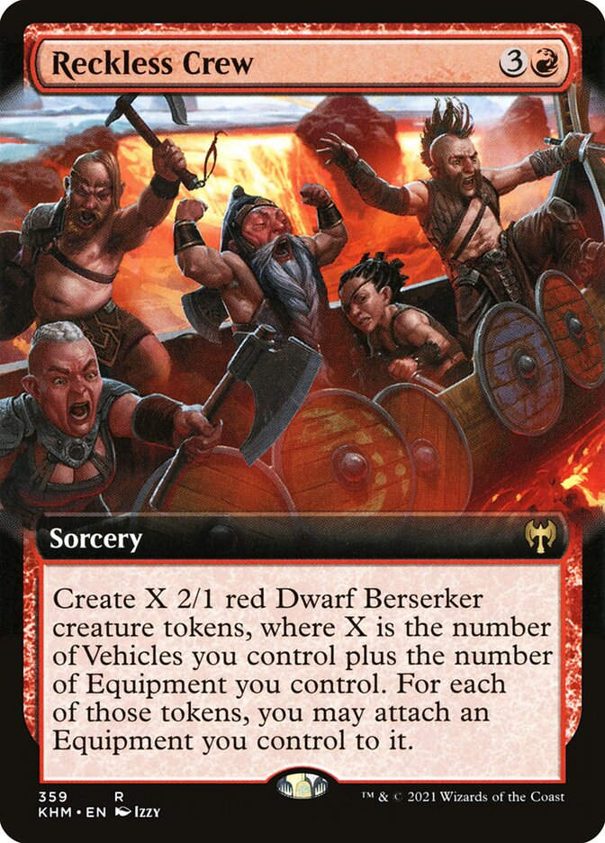 Reckless Crew (KHM) (359) / Extended Art
