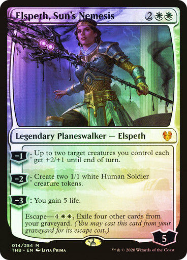 Elspeth, Sun's Nemesis (THB) (14) / Foil