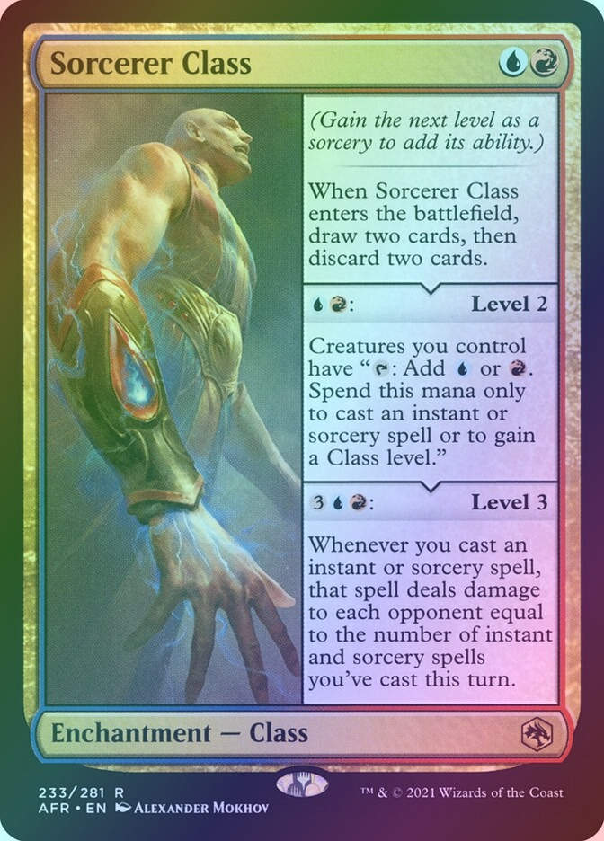 Sorcerer Class (AFR) (233) / Foil