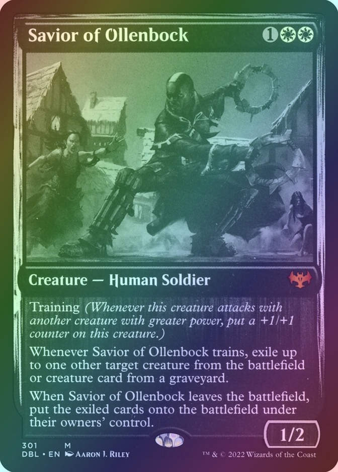 Savior of Ollenbock (DBL) (301) / Foil