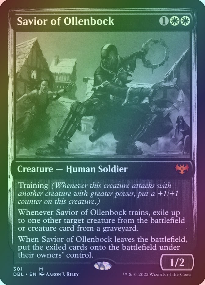 Savior of Ollenbock (DBL) (301) / Foil