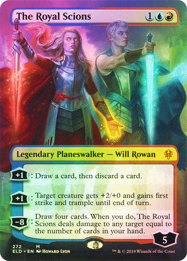 The Royal Scions (ELD) (272) / Borderless / Foil