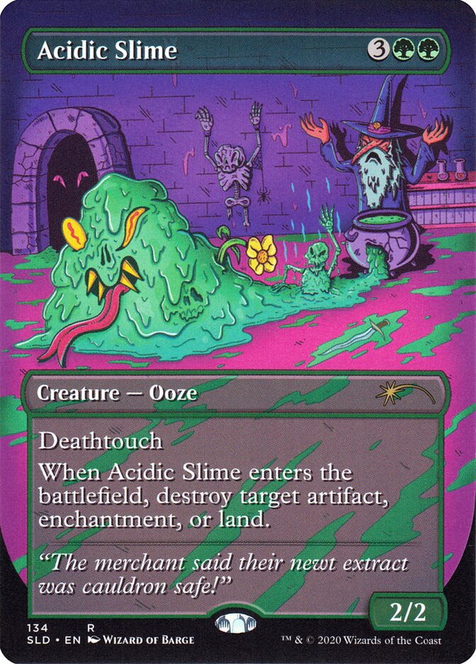 Acidic Slime (SLD) (134) / Borderless