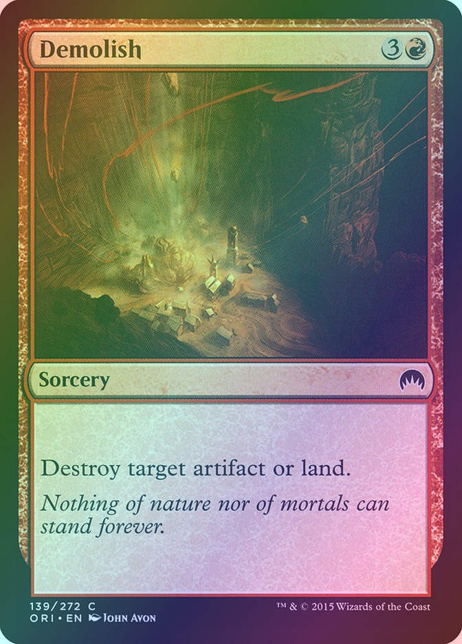 Demolish (ORI) (139) / Foil
