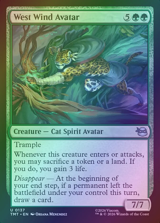 West Wind Avatar (TMT) (137) / Foil