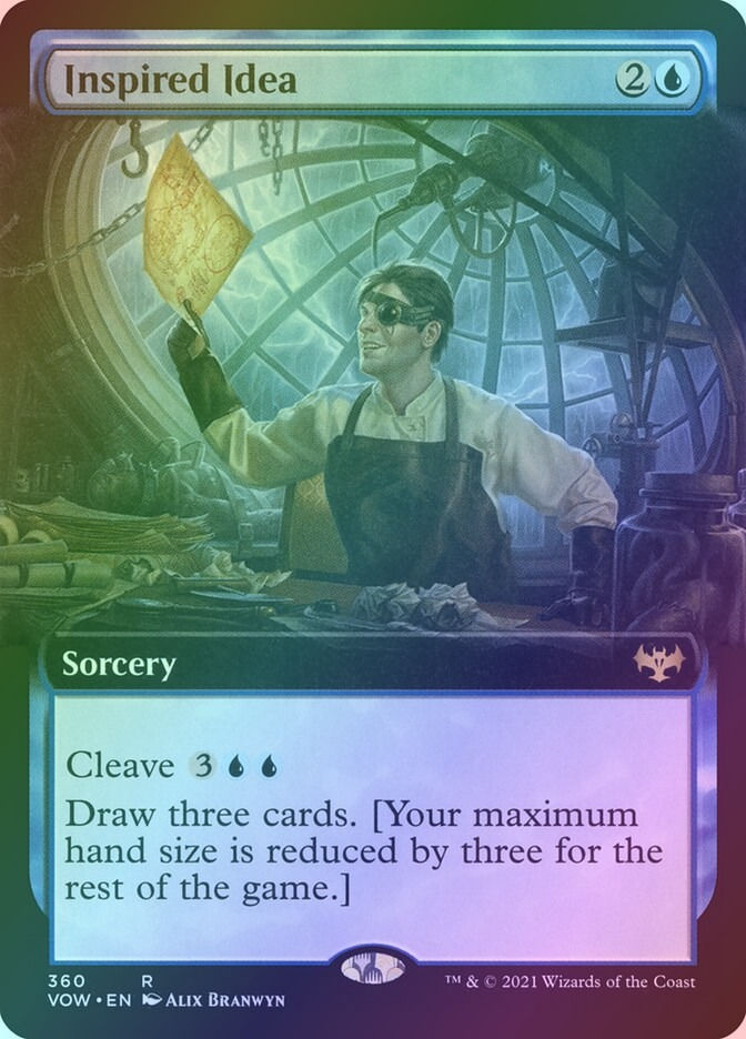 Inspired Idea (VOW) (360) / Extended Art / Foil