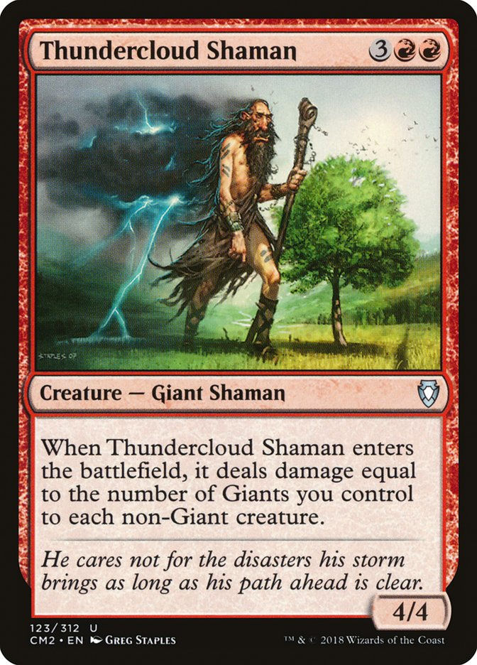 Thundercloud Shaman (cm2)