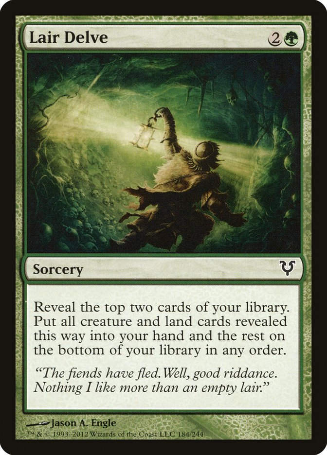 Lair Delve (AVR) (184) / Foil