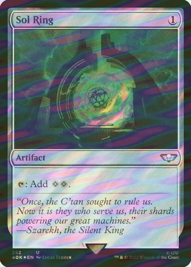 Sol Ring (40K) (252★) / Surge Foil