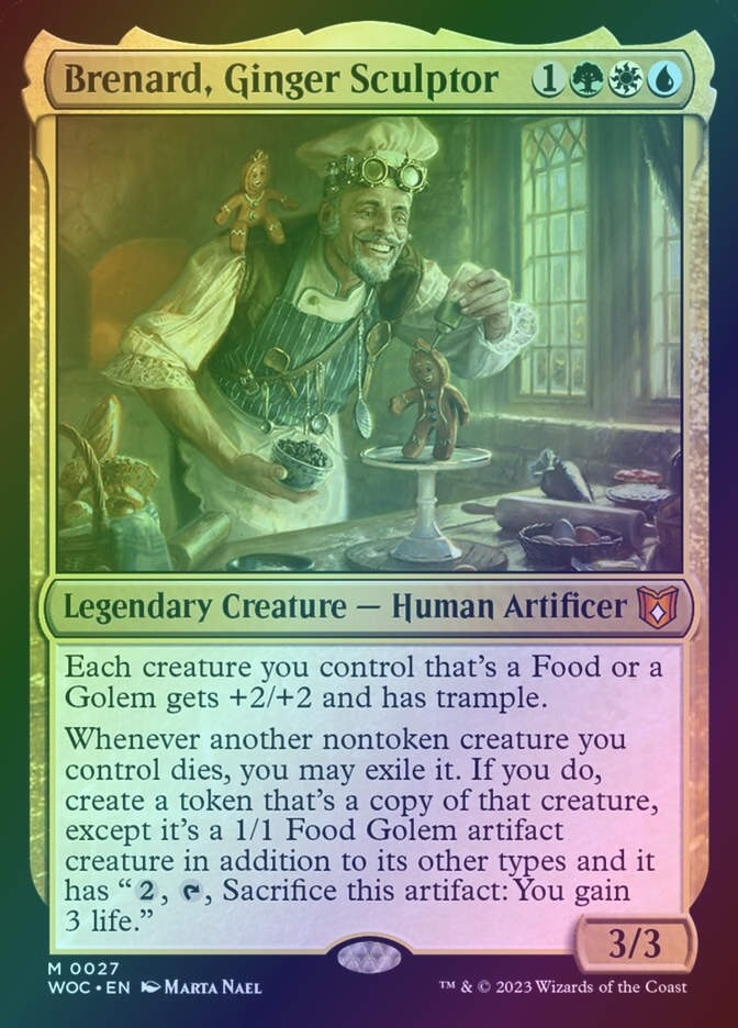 Brenard, Ginger Sculptor (WOC) (27) / Foil