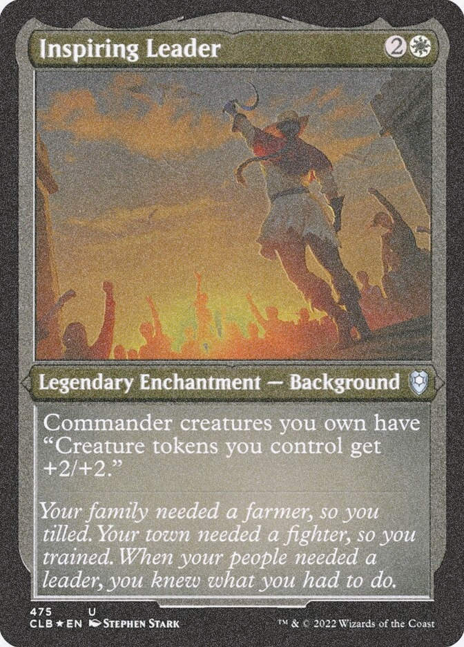 Inspiring Leader (CLB) (475) / Foil Etched