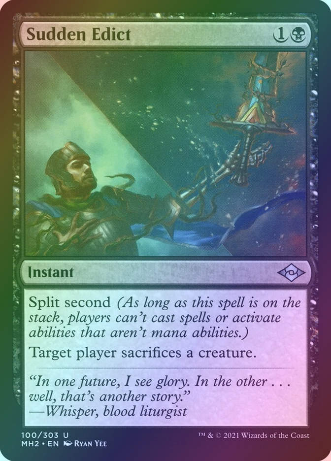 Sudden Edict (MH2) (100) / Foil