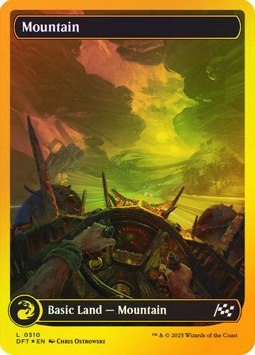 Mountain (DFT) (510) / First Place Foil