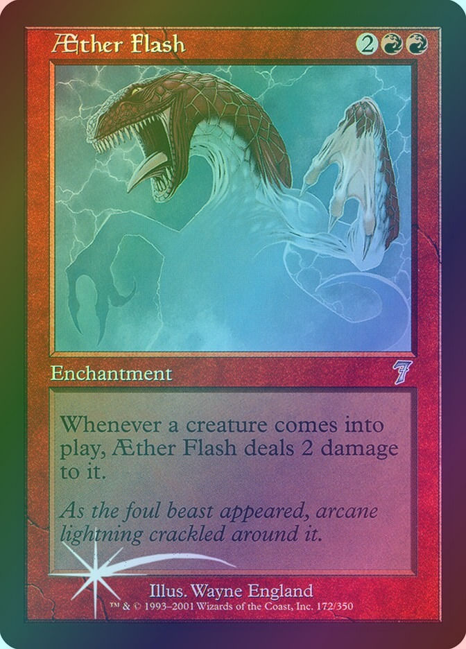 Aether Flash (7ED) (172★) / Foil