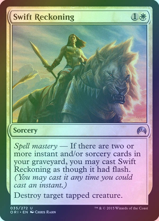 Swift Reckoning (ORI) (35) / Foil