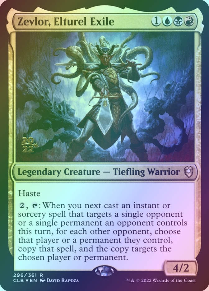 Zevlor, Elturel Exile (PCLB) (296s) / Foil