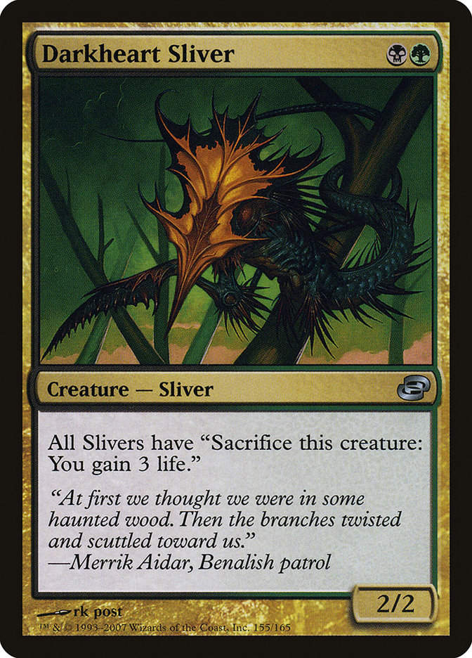 Darkheart Sliver (PLC) (155)