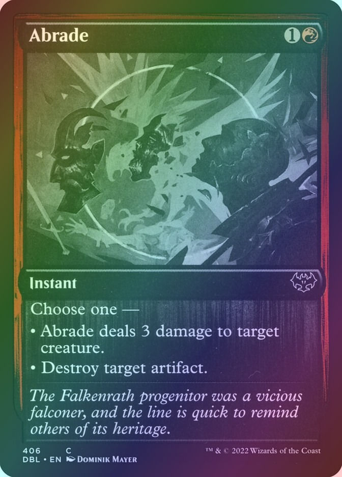 Abrade (DBL) (406) / Foil