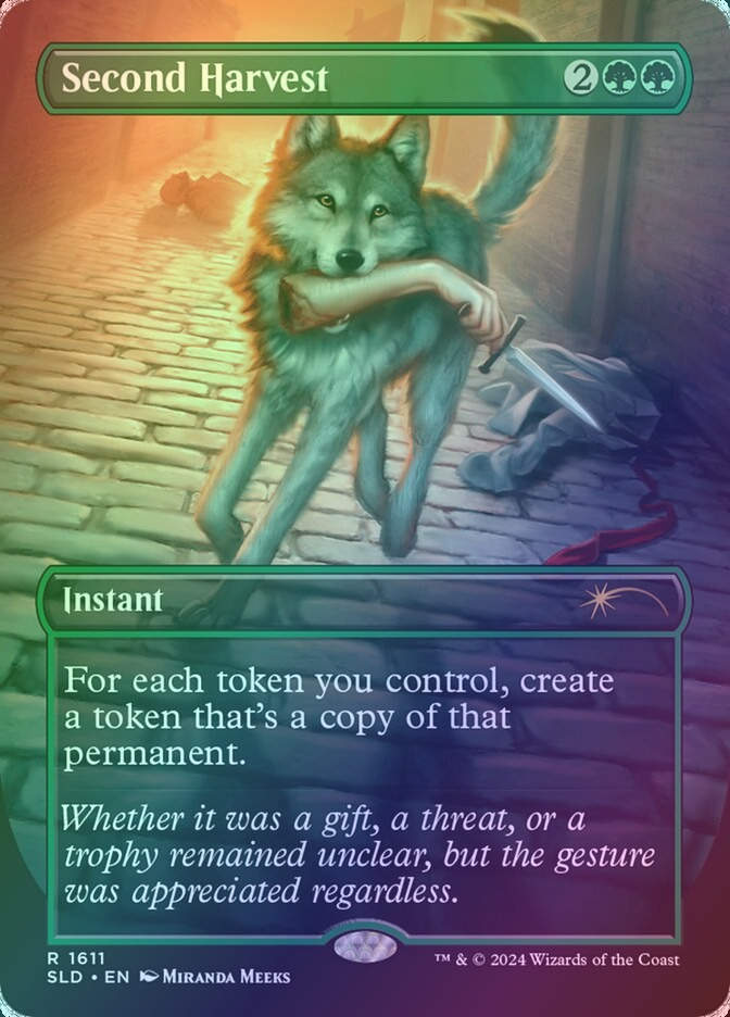 Second Harvest (SLD) (1611) / Borderless / Foil