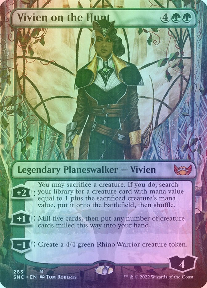 Vivien on the Hunt (SNC) (283) / Borderless / Foil