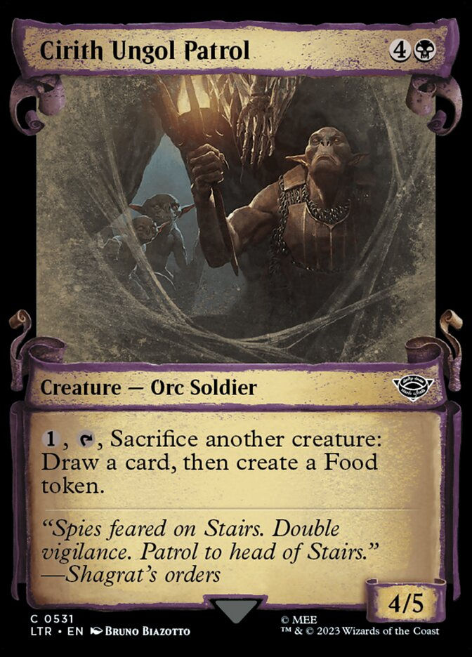 Cirith Ungol Patrol (LTR) (531) / Showcase