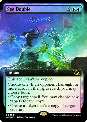 See Double (mom_353) / Extended Art / Foil