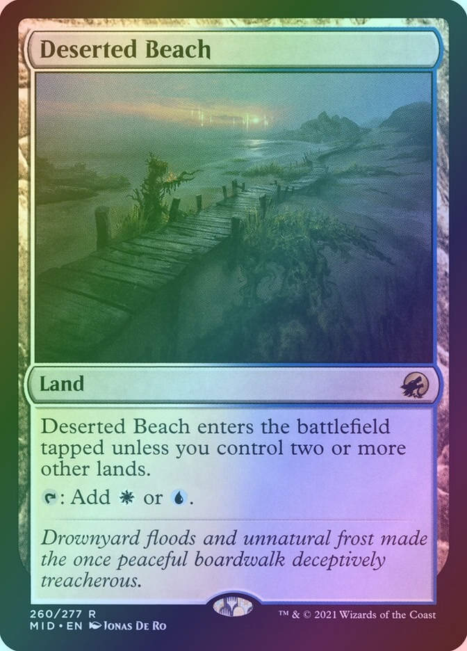 Deserted Beach (MID) (260) / Foil