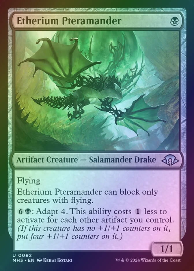 Etherium Pteramander (MH3) (92) / Foil